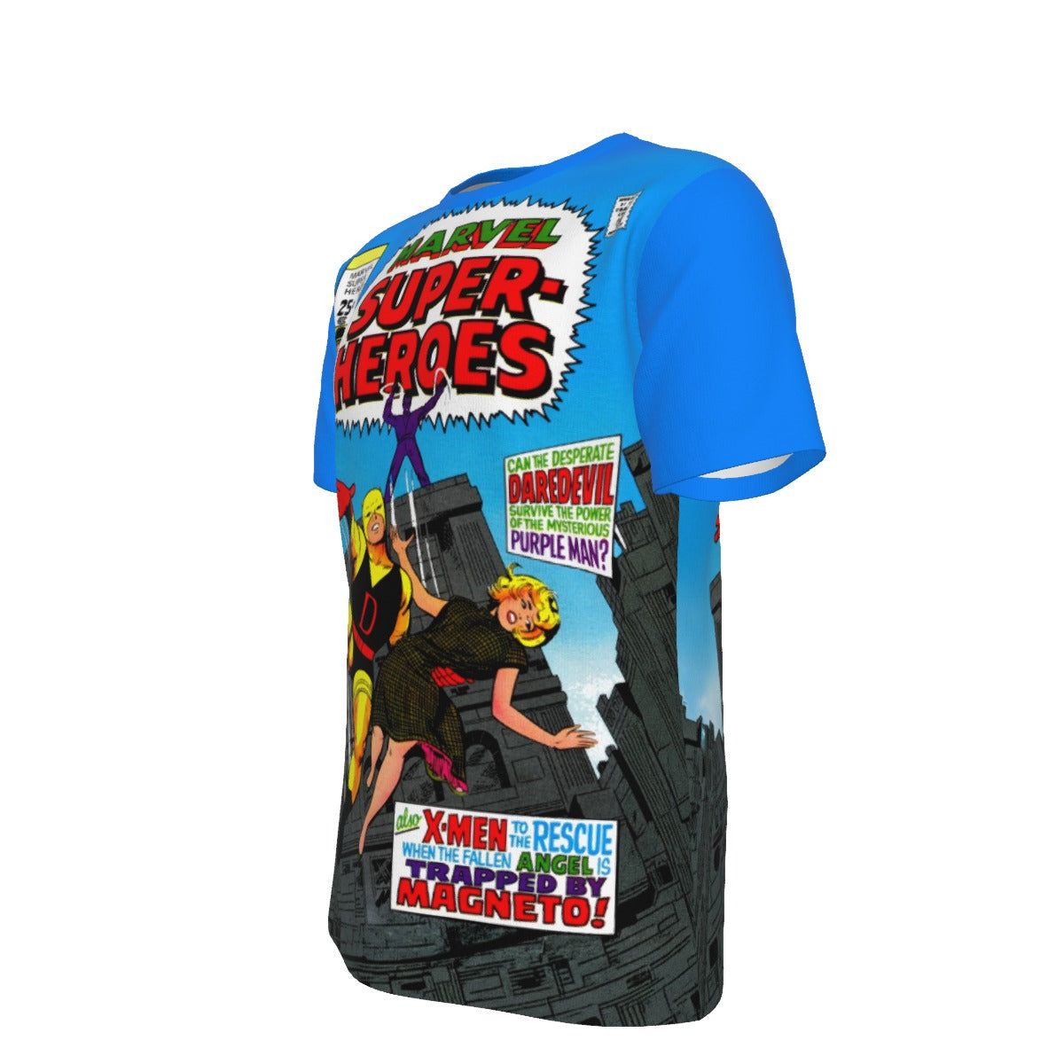 MARVEL SUPER HEROES 24 All Over Print Shirt & Tank Top - DAREDEVIL
