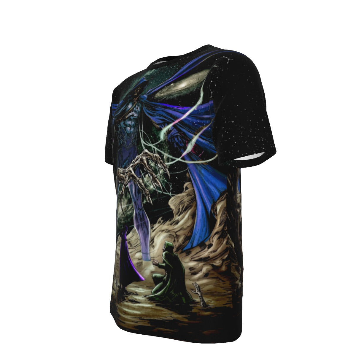 PHANTOM STRANGER GO All Over Print Shirt & Tank Top- ORIGINAL ART BY EKA