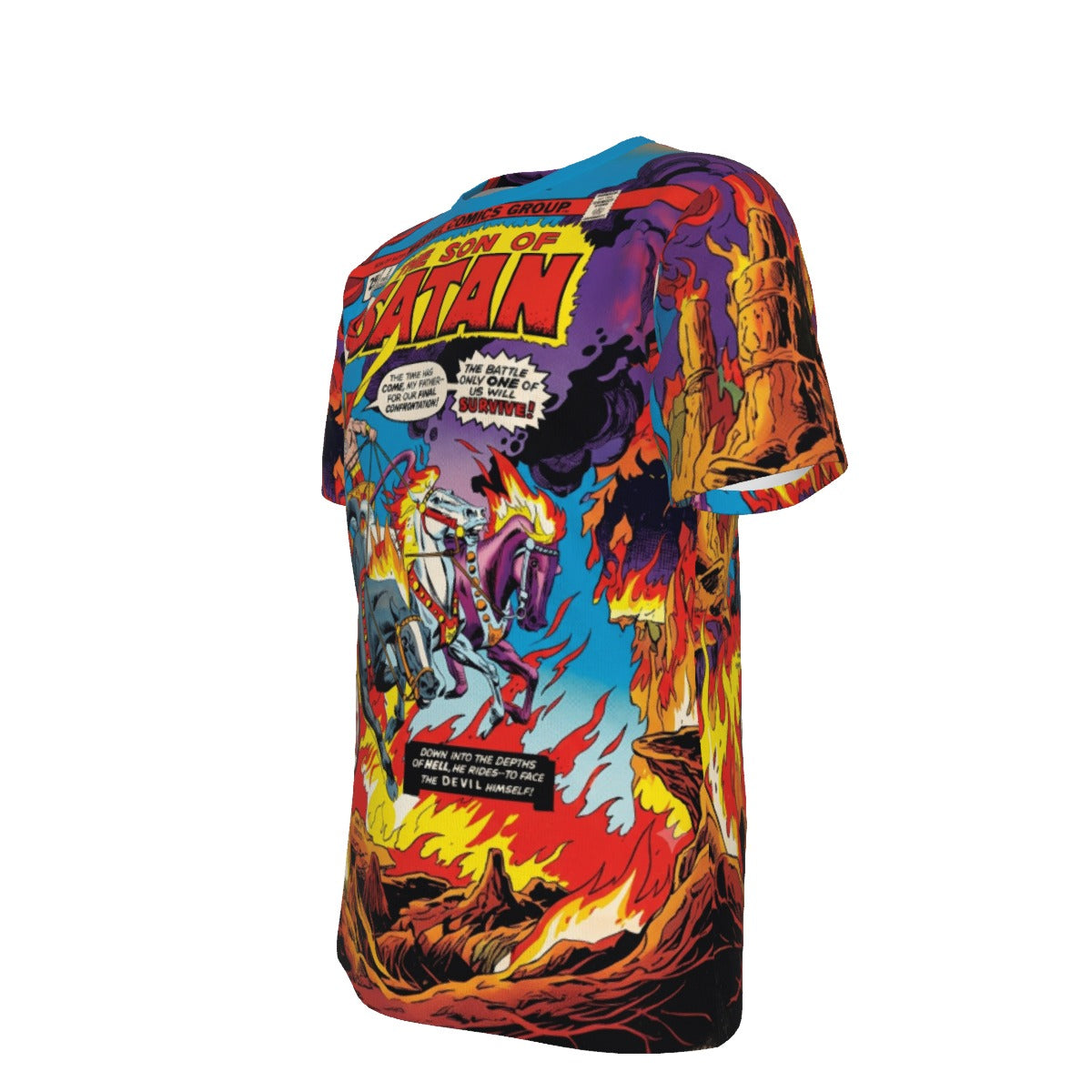 SON OF SATAN 1 All Over Print Shirt & Tank Top