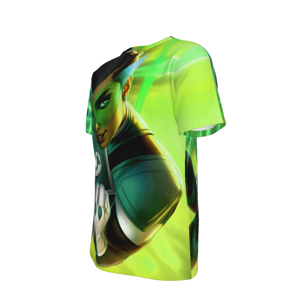 GREEN LANTERN  FAR SECTOR All Over Print Shirt & Tank Top - SOJOURNER JO - WARREN LOUW ART