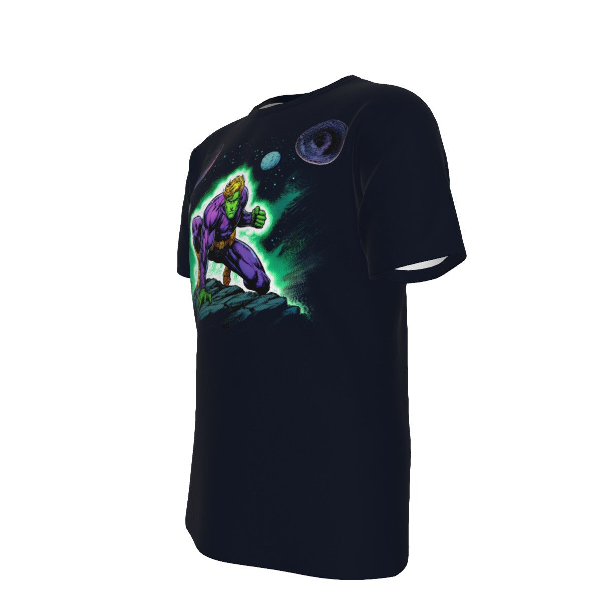 BRAINIAC 5 SET  ALL OVER PRINT SHIRT AND TANK TOP - ORIGINAL ART BY EKA