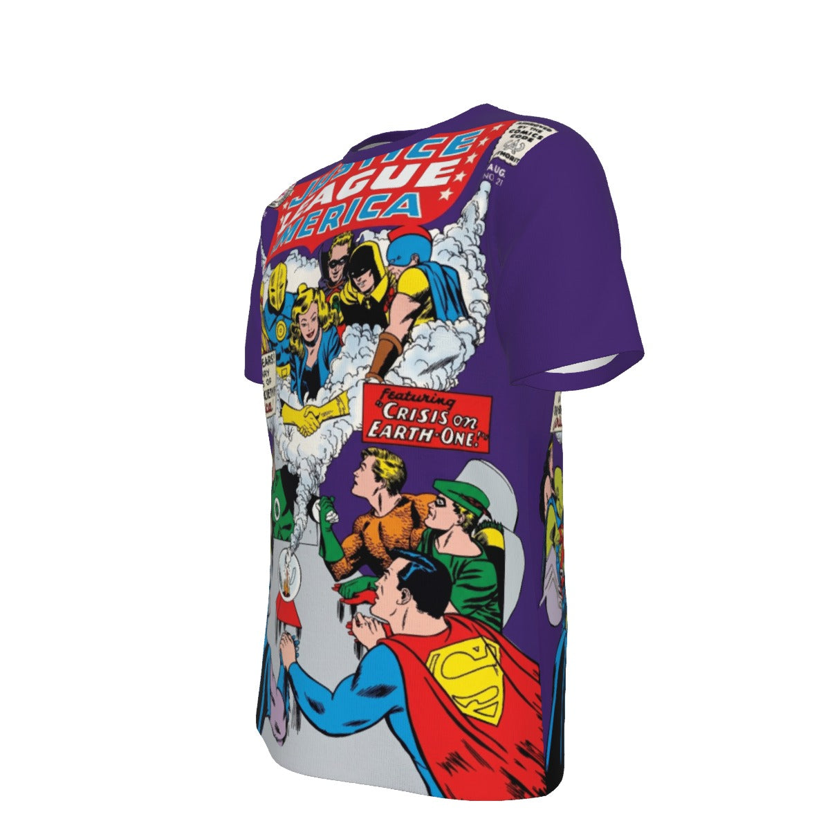 JUSTICE LEAGUE OF AMERICA 21 All Over Print Shirt & Tank Top - JLA