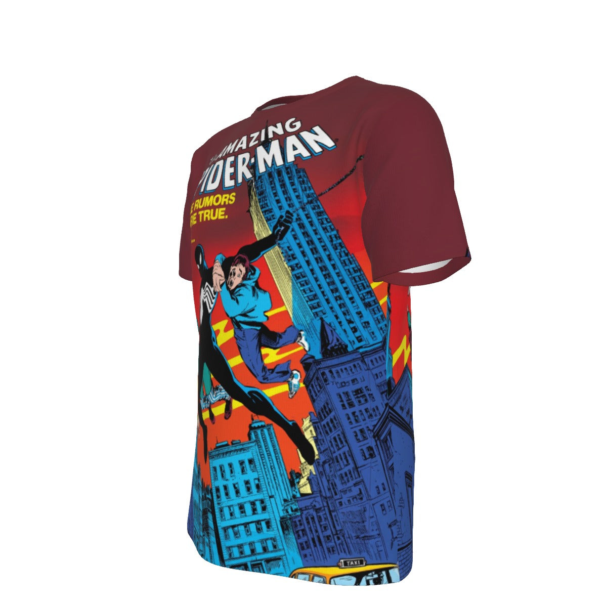 SPIDERMAN 252 All Over Print Shirt & Tank Top - FIRST BLACK COSTUME