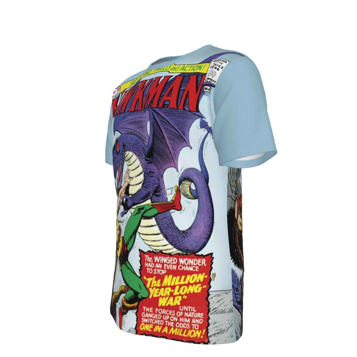 HAWKMAN 12 All Over Print Shirt & Tank Top - ORIGINAL ART