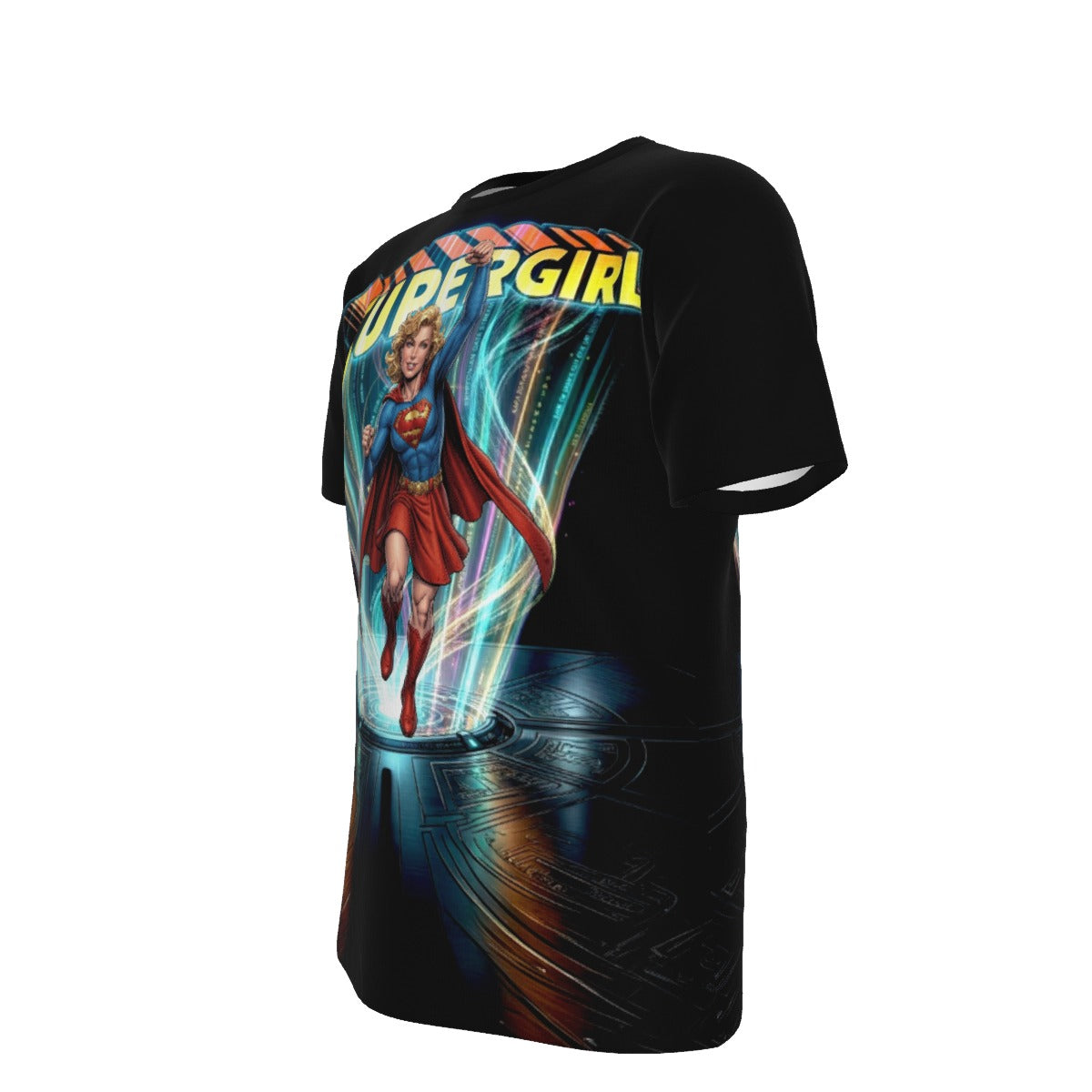 SUPERGIRL GO All Over Print Shirt & Tank Top - ORIGINAL ART