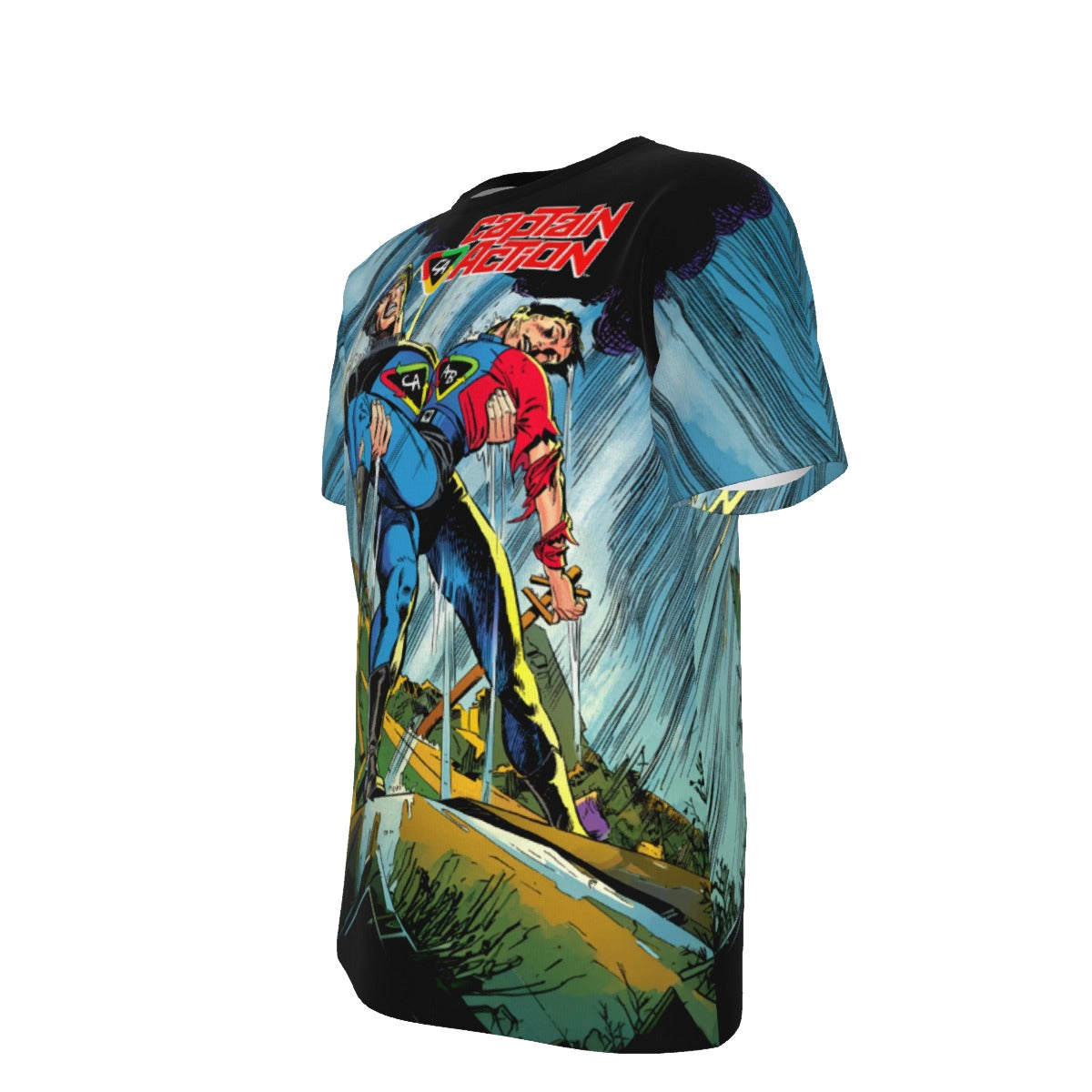 CAPTAIN ACTION COLLECTION All Over Print Shirt & Tank Top
