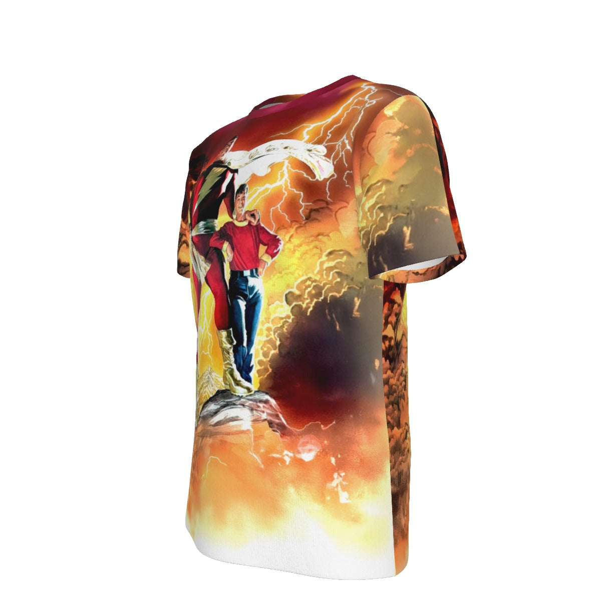 SHAZAM AND BILLY All Over Print Shirt & Tank Top - ALEX ROSS ART