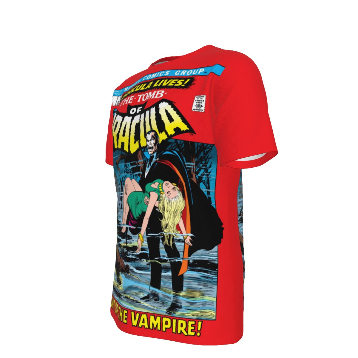 TOMB OF DRACULA 1 All Over Print Shirt & Tank Top - NEAL ADAMS ART