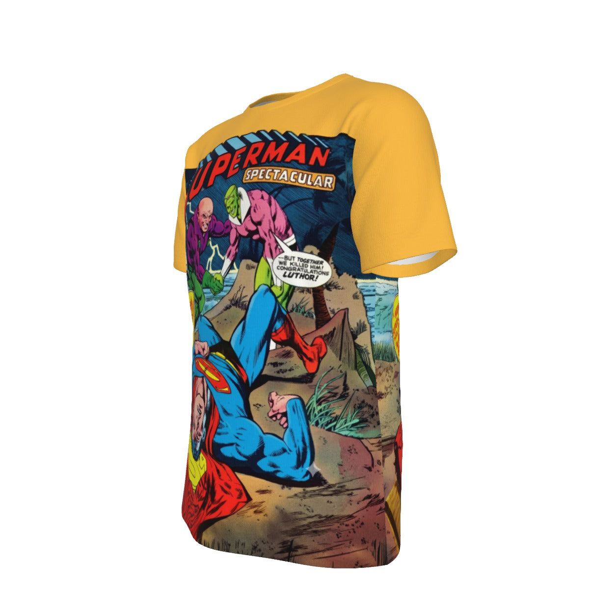 SUPERMAN SPECTACULAR All Over Print Shirt & Tank Top