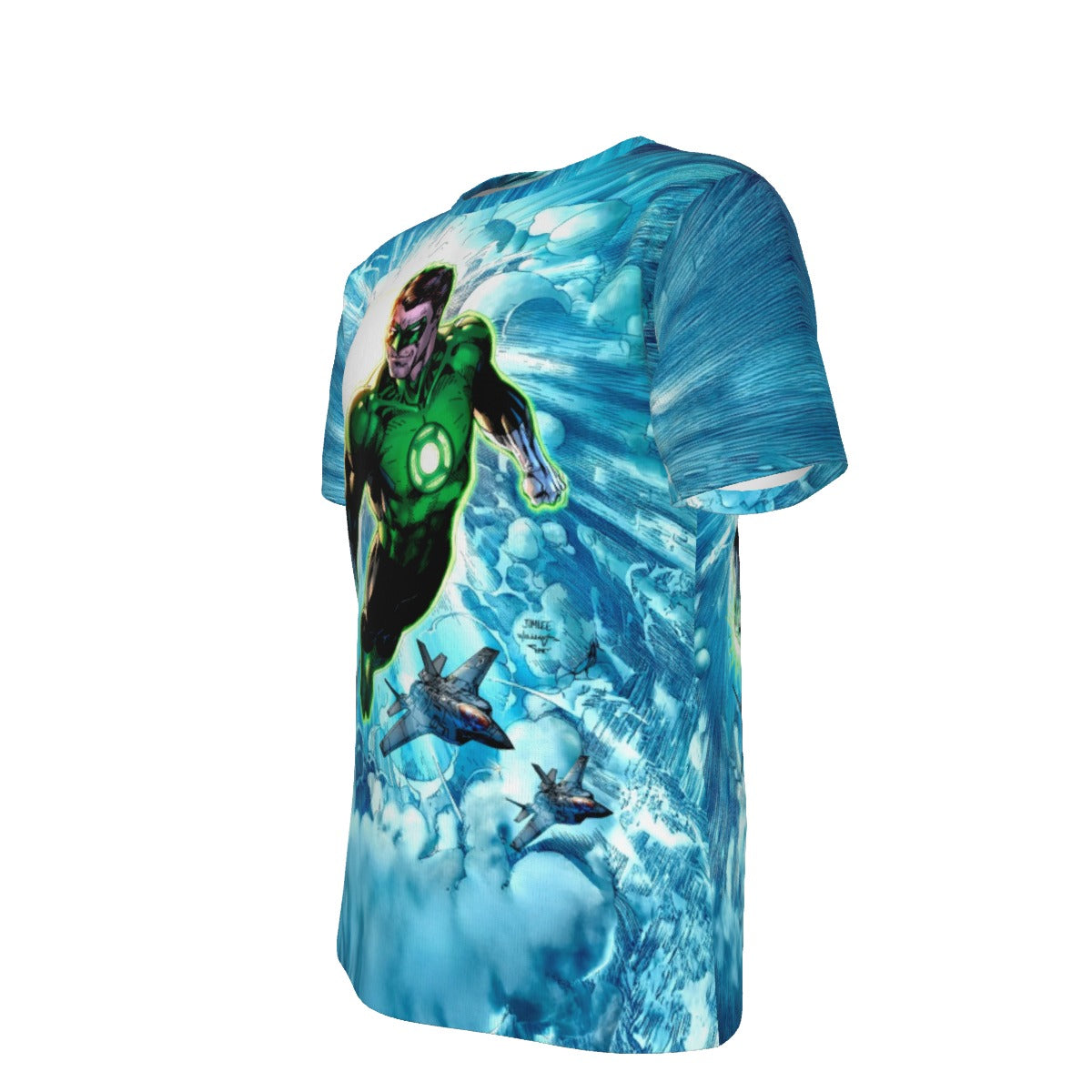 GREEN LANTERN 80TH ANNY All Over Print Shirt & Tank Top - JIM LEE ART