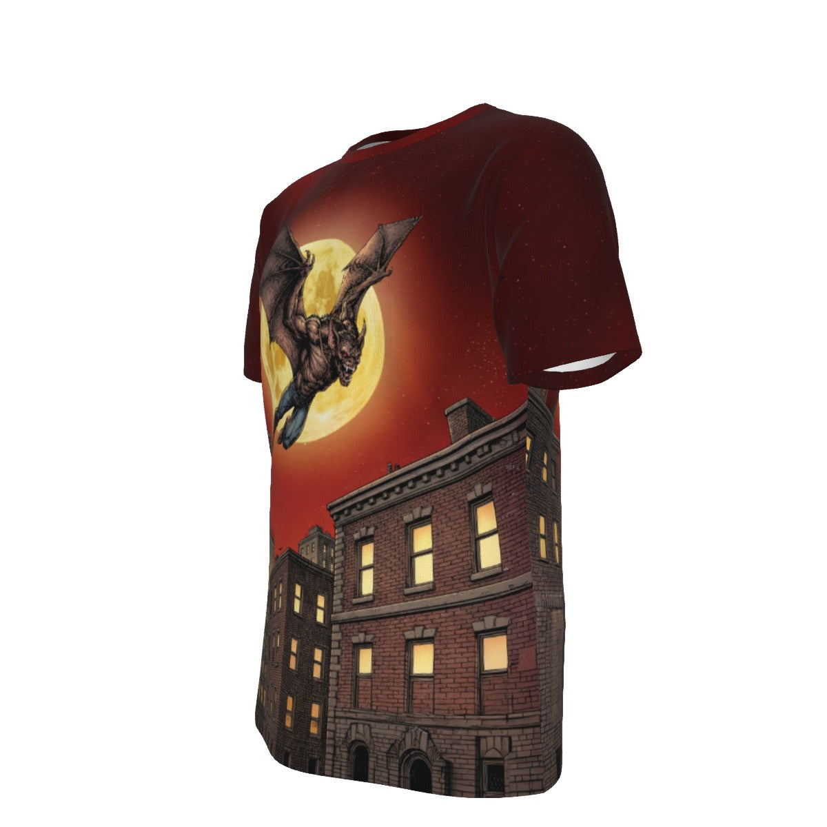 MANBAT GO All Over Print Shirt & Tank Top- ORIGINAL ART BY EKA