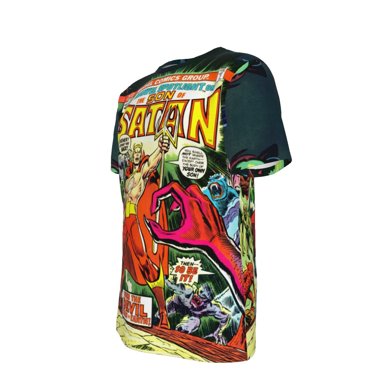 MARVEL SPOTLIGHT 13 All Over Print Shirt & Tank Top- SON OF SATAN