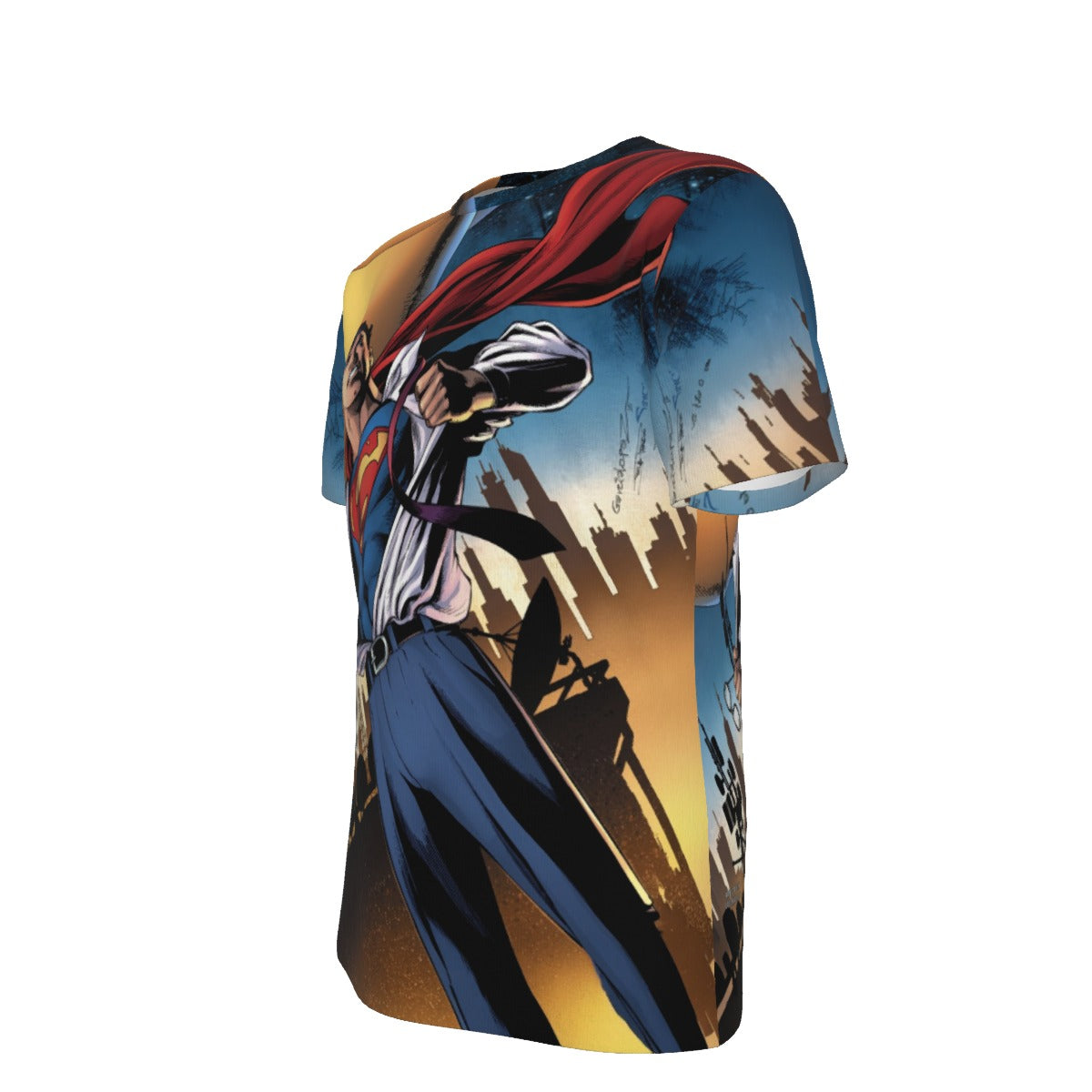 DC NATION 0 SUPERMAN LIFT All Over Print Shirt & Tank Top