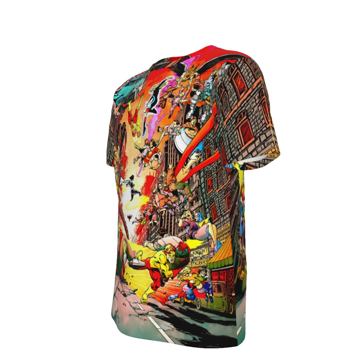 DC LEGACIES 5 PAGE All Over Print Shirt & Tank Top - GEORGE PEREZ ART