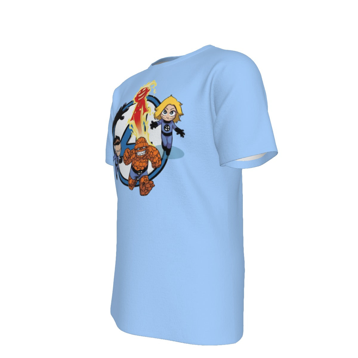 FANTASTIC FOUR PIN UP All Over Print Shirt & Tank Top  - SKOTTIE YOUNG ART