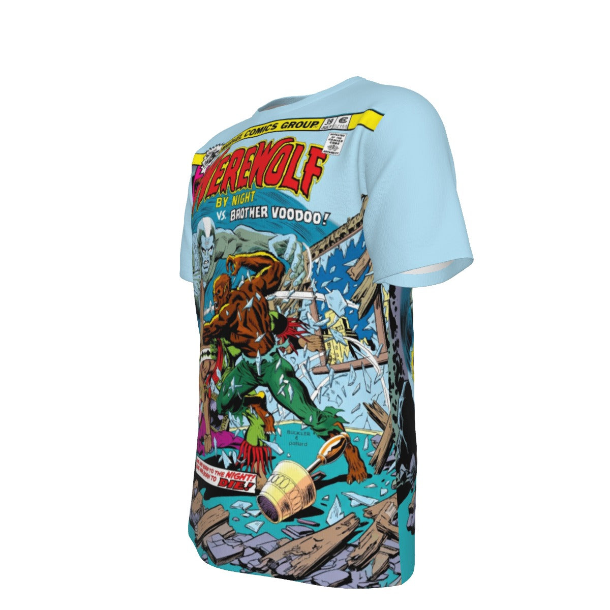 WEREWOLF BY NIGHT 39 All Over Print Shirt & Tank Top - BROTHER VOODOO
