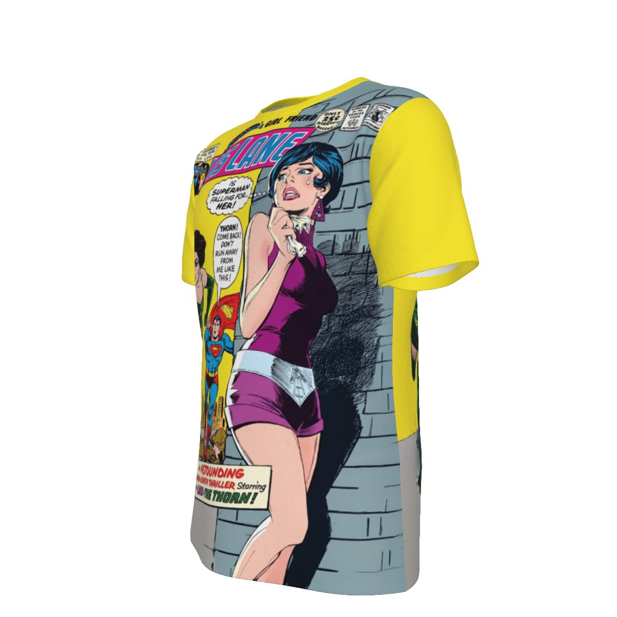 LOIS LANE 114 All Over Print Shirt & Tank Top - SUPERMAN'S GIRLFRIEND