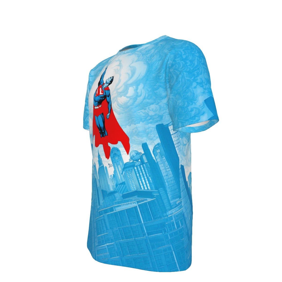 SUPERMAN RED AND BLUE All Over Print Shirt & Tank Top