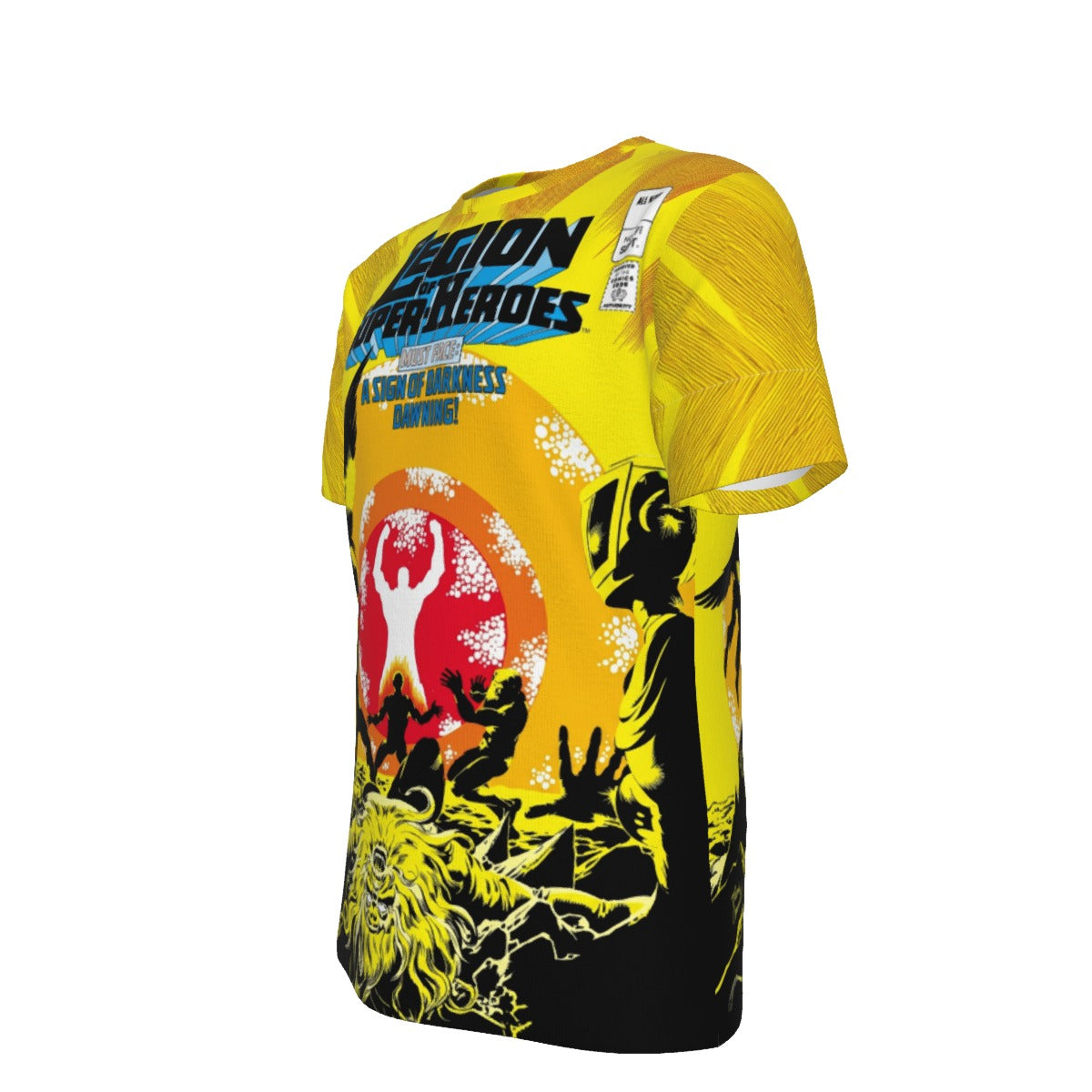 LEGION OF SUPERHEROES 291  All Over Print Shirt & Tank Top -THE GREAT DARKNESS SAGA