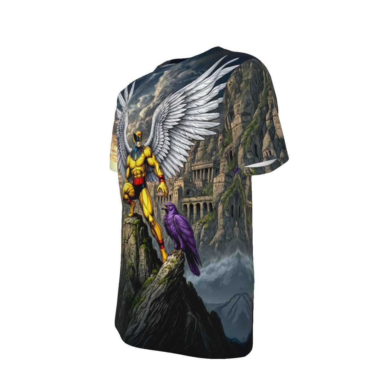 BIRDMAN GO All Over Print Shirt & Tank Top - OROIGINAL ART BY EKA