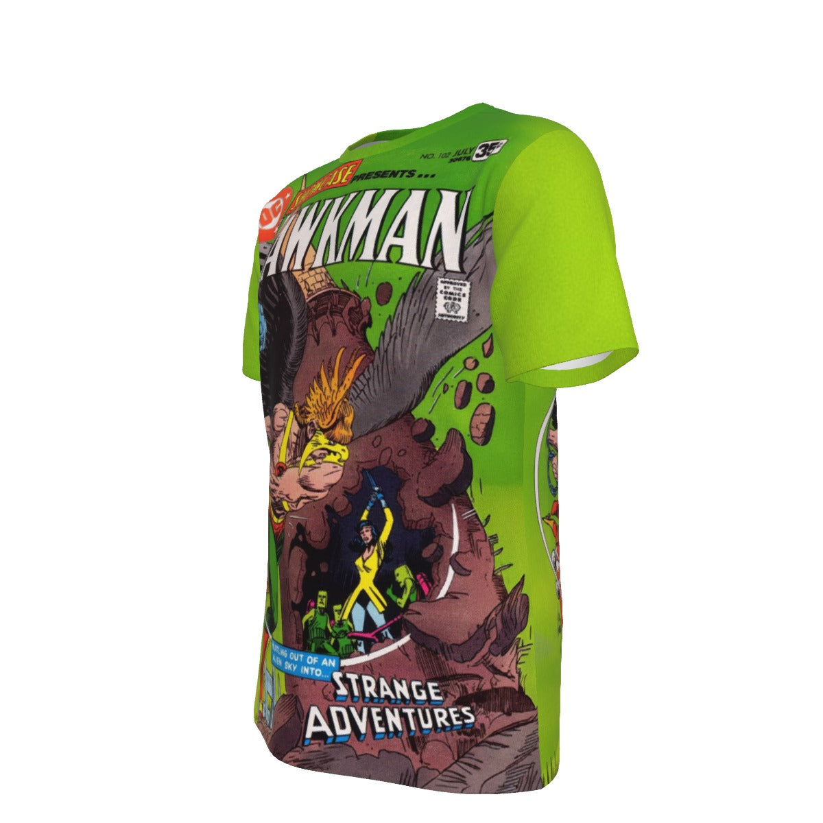 SHOWCASE 102 All Over Print Shirt & Tank Top - HAWKMAN