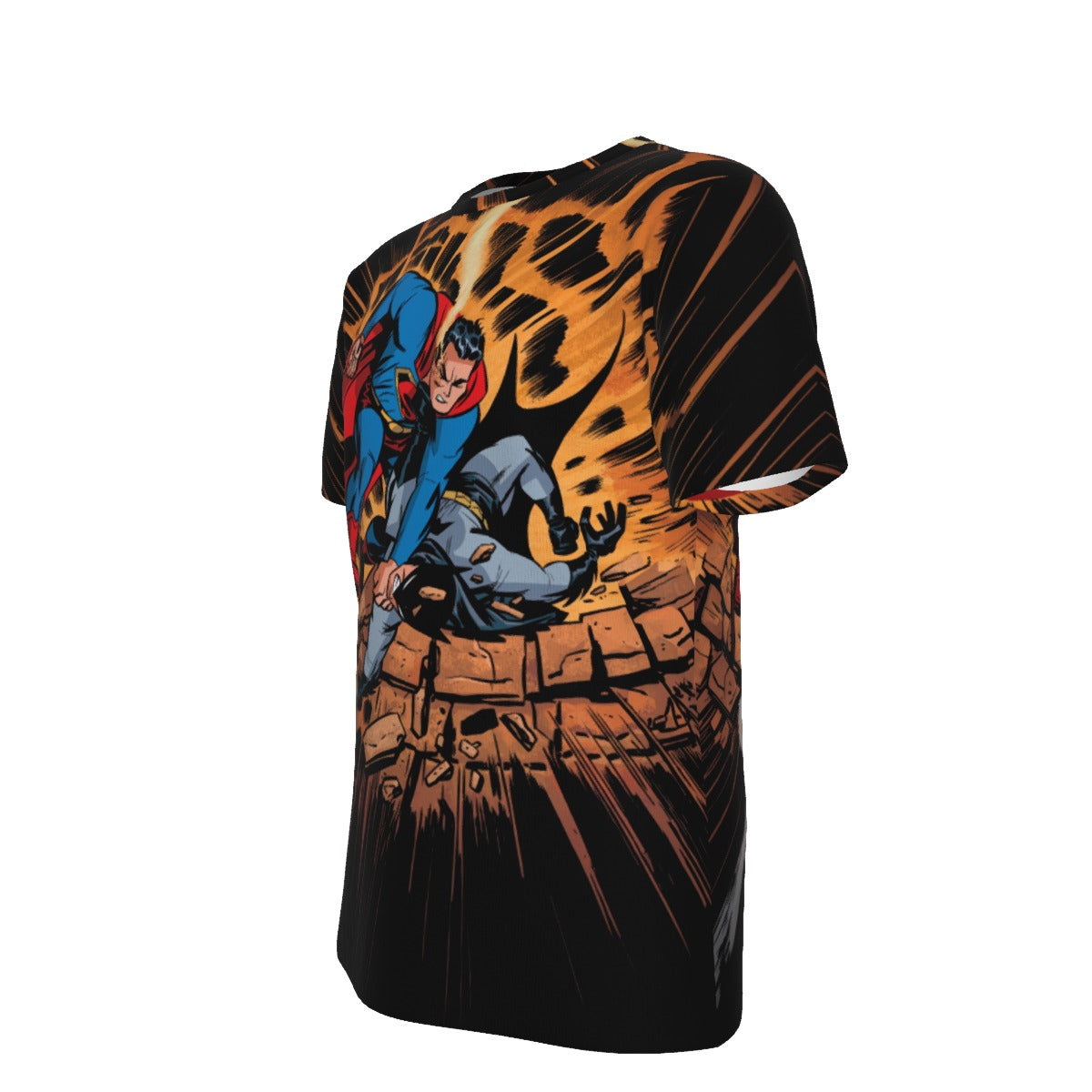 SUPERMAN VS BATMAN - NEW FRONTIER All Over Print Shirt & Tank Top - DARWYN COOKE ART