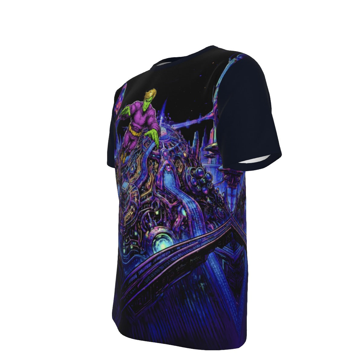 BRAINIAC 5 RUSH ALL OVER PRINT SHIRT AND TANK TOP - ORIGINAL ART BY EKA