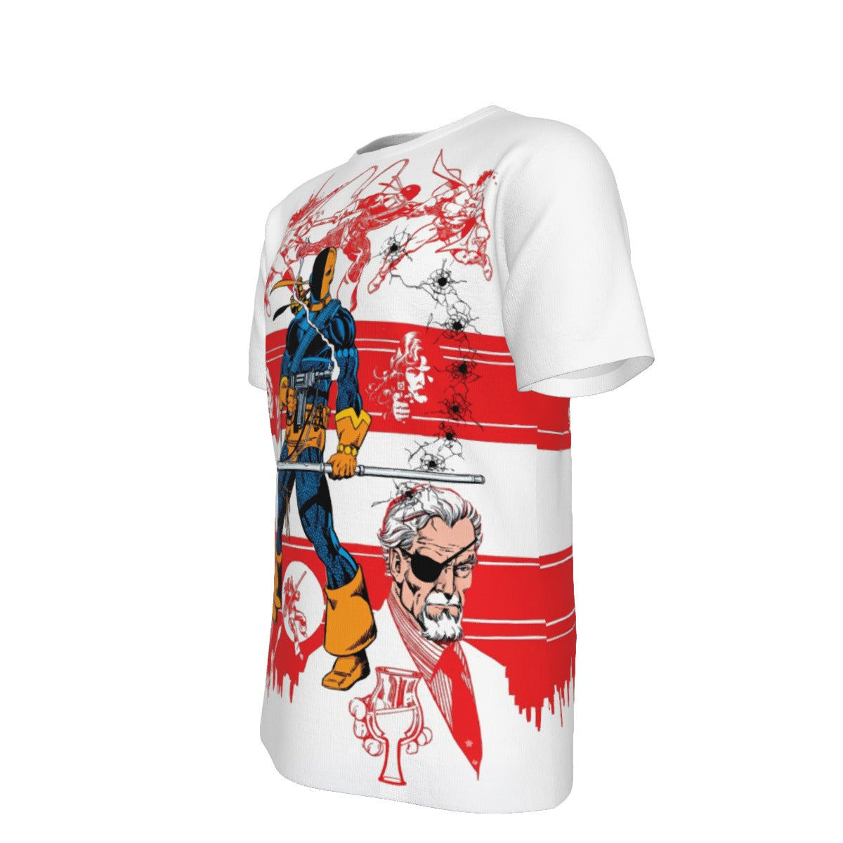 DEATHSTROKE THE TERMINATOR (WHOS WHO) All Over Print Shirt & Tank Top - GEORGE PEREZ ART