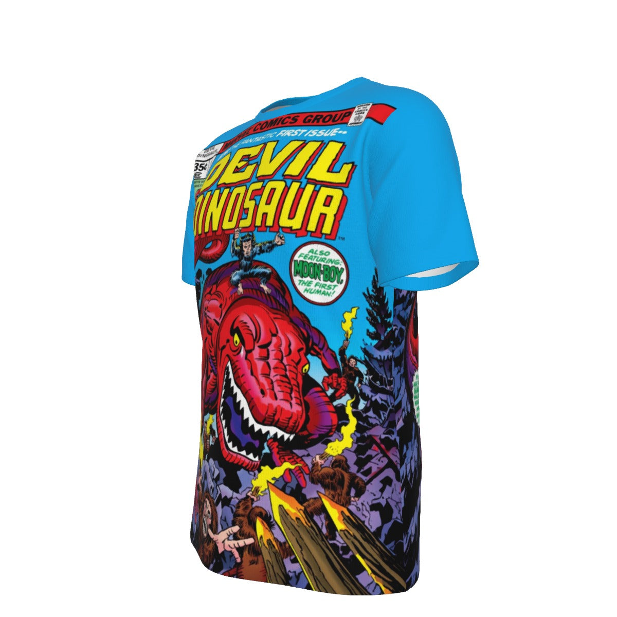 DEVIL DINOSAUR 1 All Over Print Shirt & Tank Top - JACK KIRBTY ART