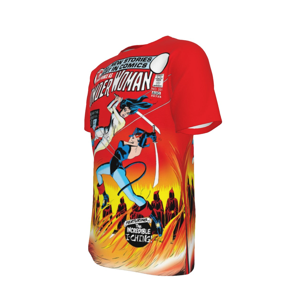 WONDER WOMAN 201 Over Print Shirt & Tank Top