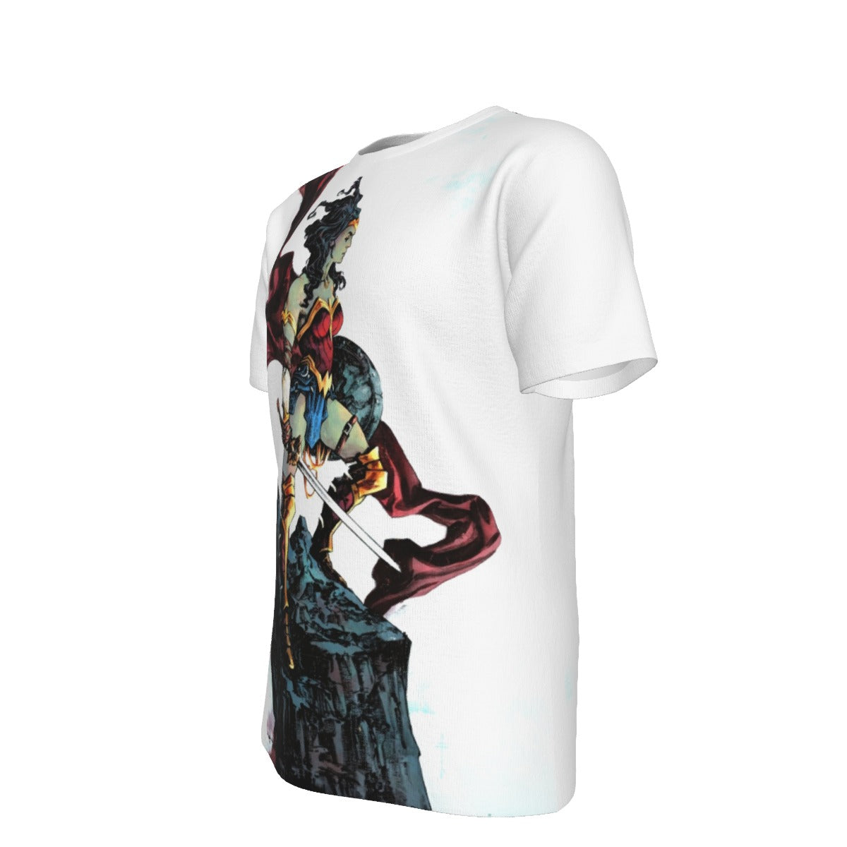WONDER WOMAN 2 V6 VAR All Over Print Shirt & Tank Top - SEBA FIUMARA ART