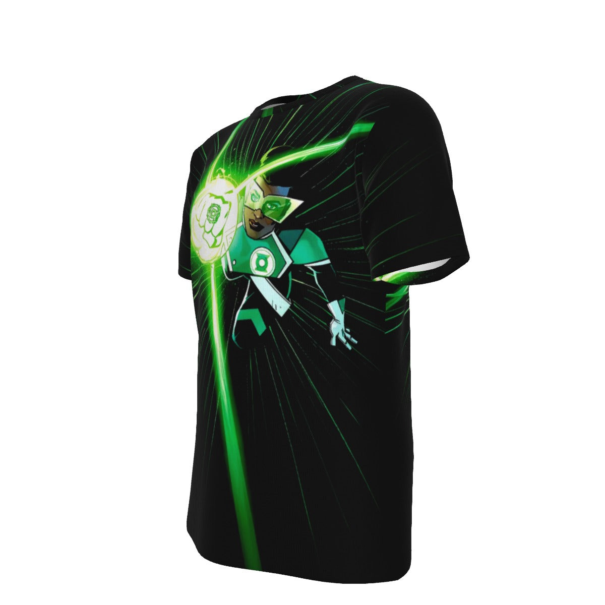 GREEN LANTERN  FAR SECTOR All Over Print Shirt & Tank Top - SOJOURNER JO - SHAWN MARTINBROUGH ART