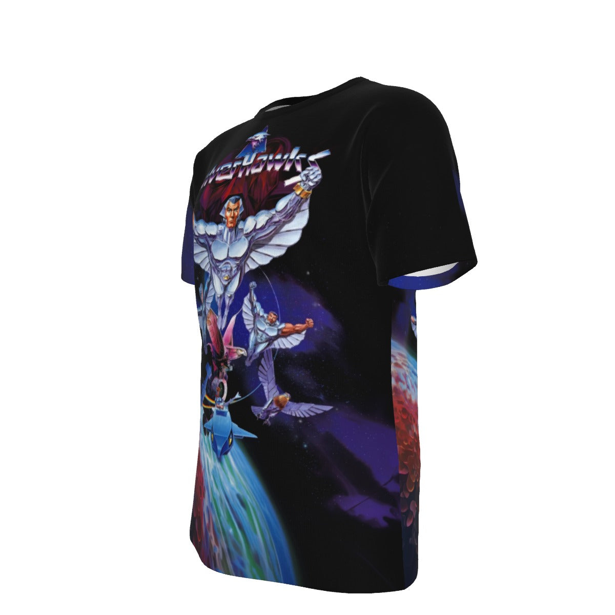 SILVERHAWKS Over Print Shirt & Tank Top