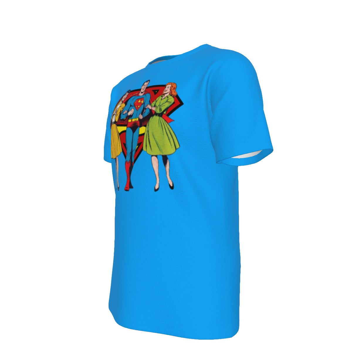 SUPERMAN AND THE LL LADIES  Over Print Shirt & Tank Top