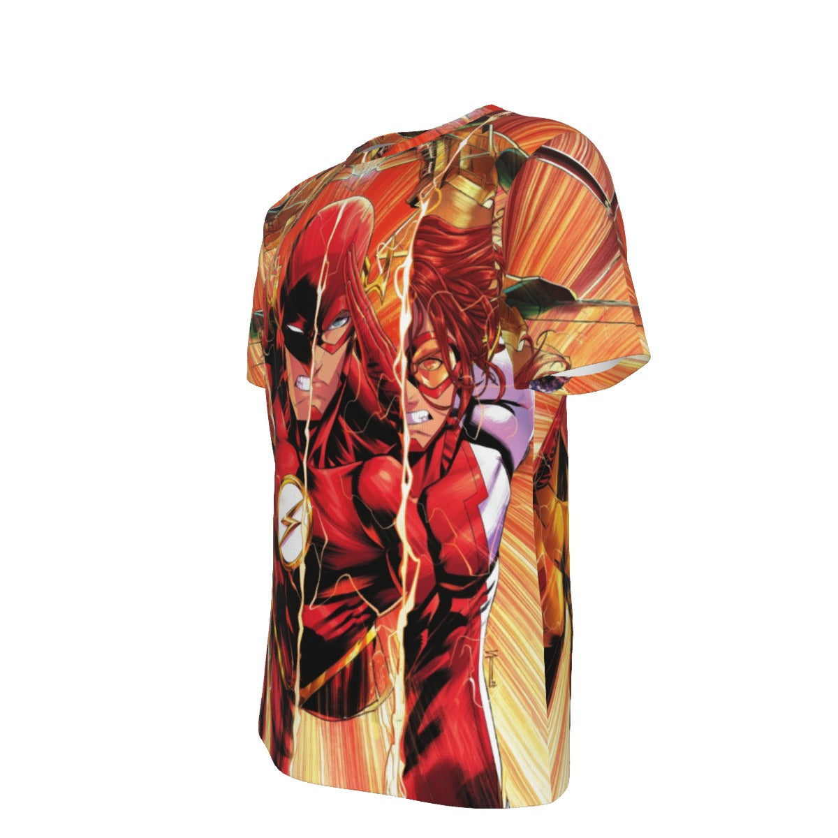 FLASH ONE MINUTE WAR All Over Print Shirt & Tank Top