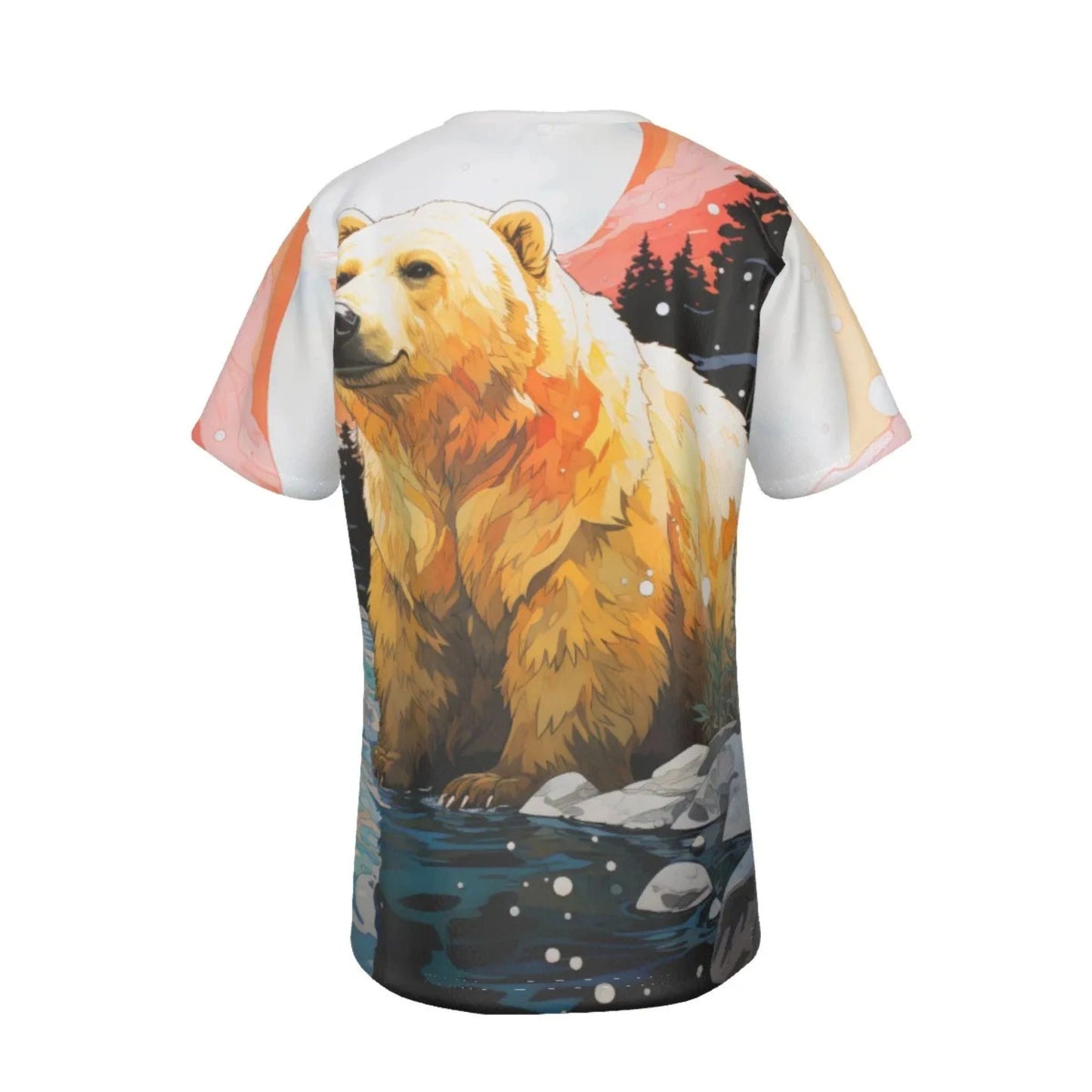 RAINBOW BEARS -ORANGE - ALL-OVER PRINT SHIRT and tank