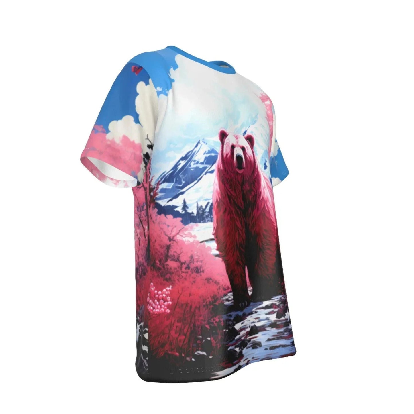 RAINBOW BEARS -PINK - ALL-OVER PRINT SHIRT and tank