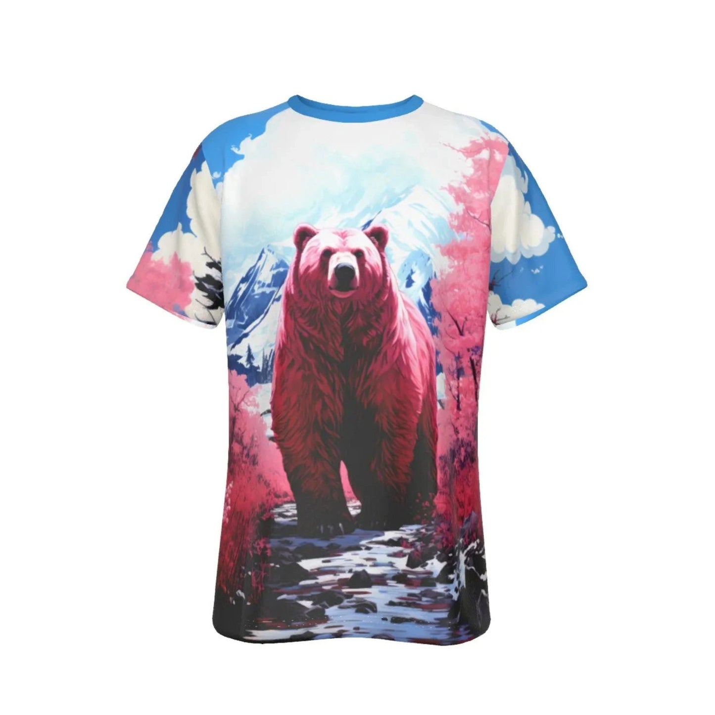 RAINBOW BEARS -PINK - ALL-OVER PRINT SHIRT and tank