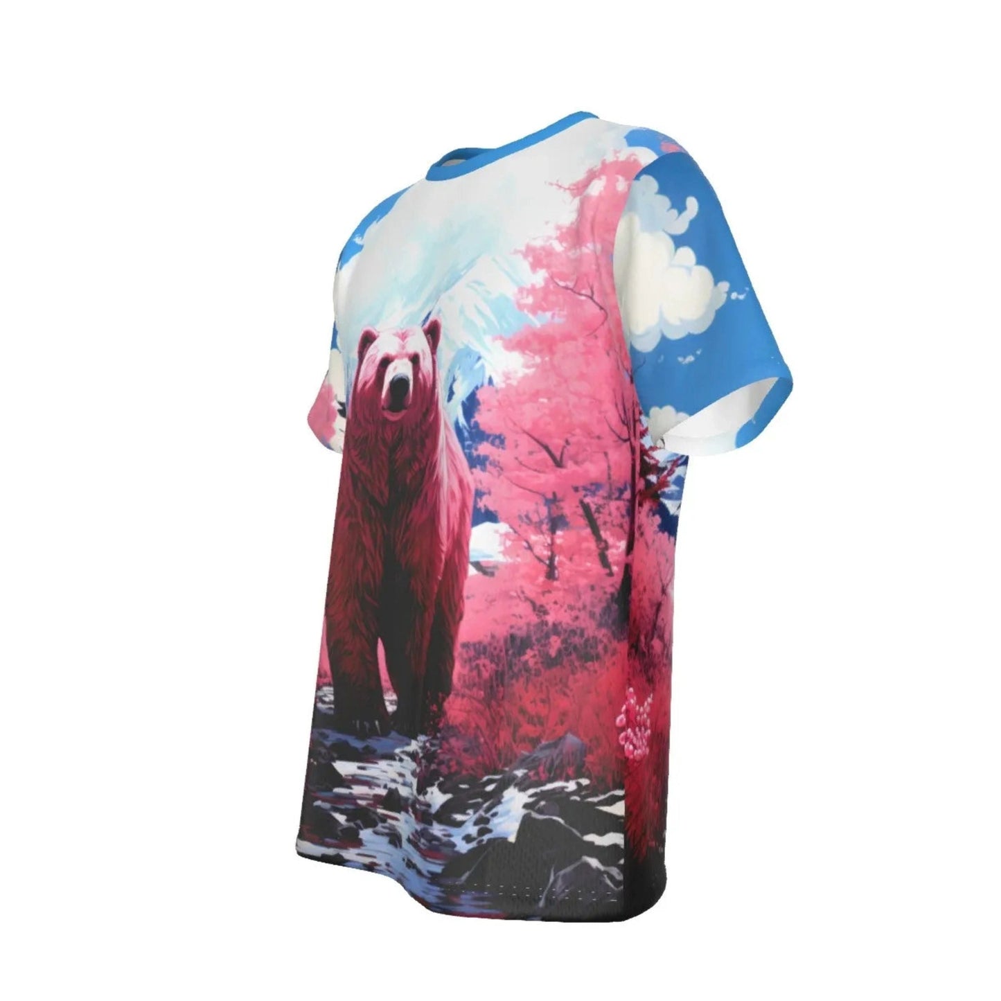 RAINBOW BEARS -PINK - ALL-OVER PRINT SHIRT and tank