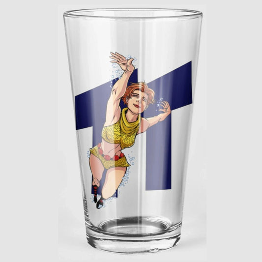 AQUAGIRL READY Pint Glass (with Free Shipping)