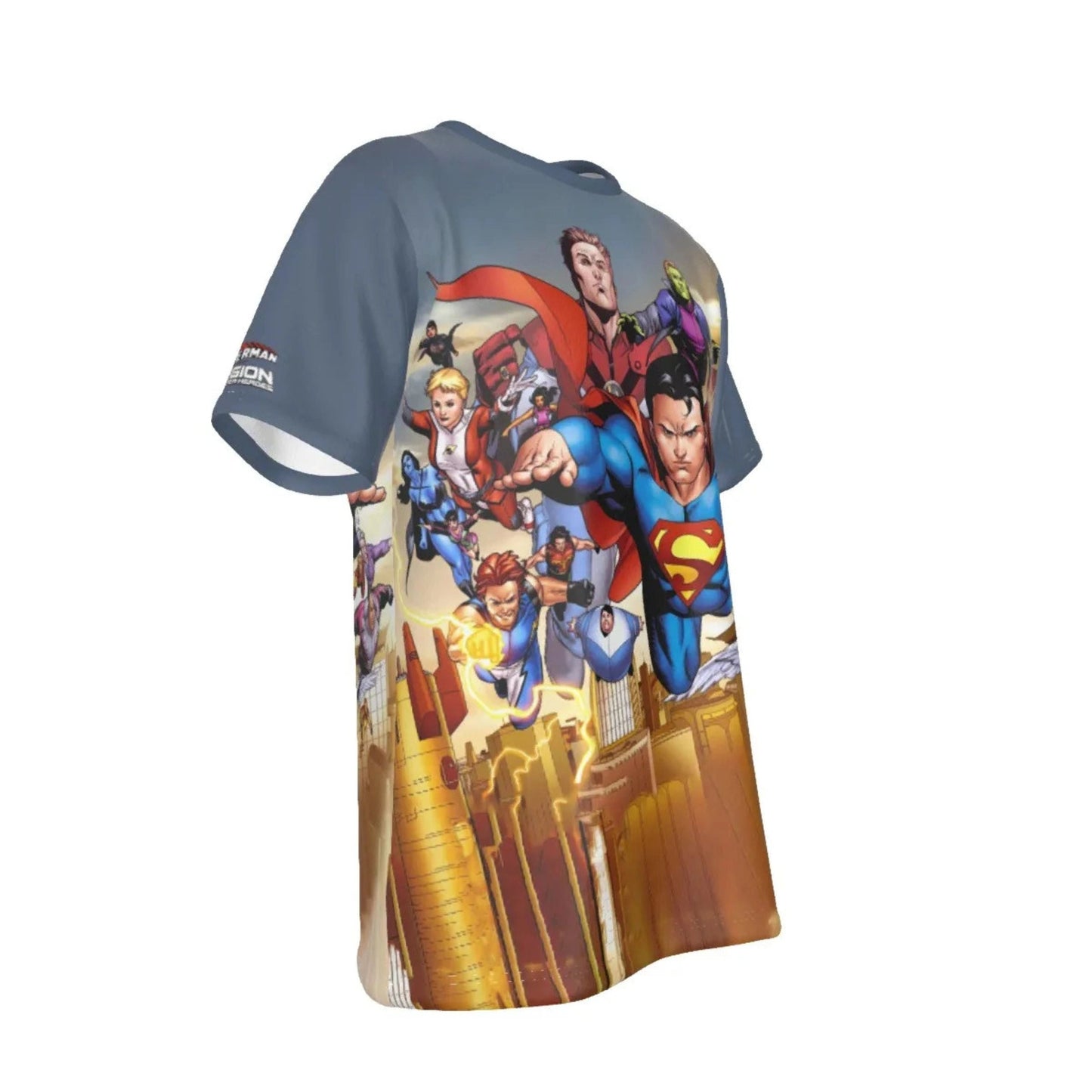 SUPERMAN & THE LEGION ALL OVER PRINT SHIRT