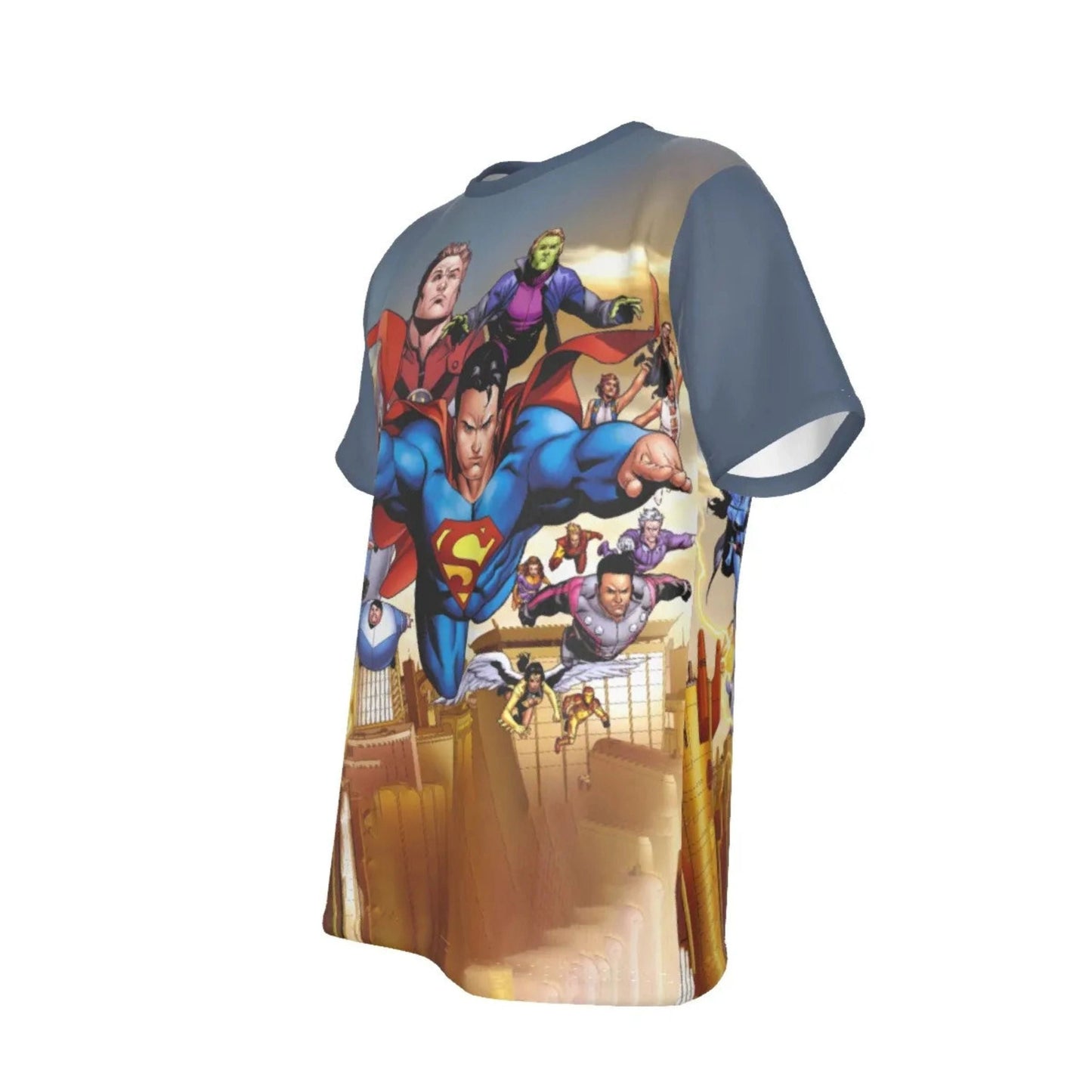SUPERMAN & THE LEGION ALL OVER PRINT SHIRT