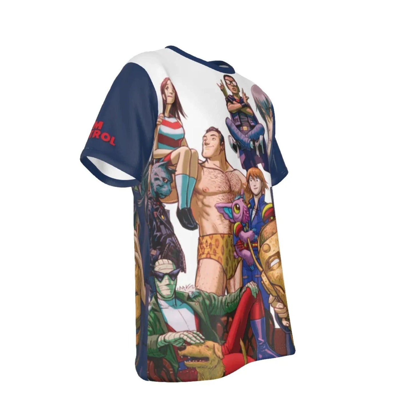 NEW DOOM PATROL ALL-OVER PRINT SHIRT AND TANK TOP