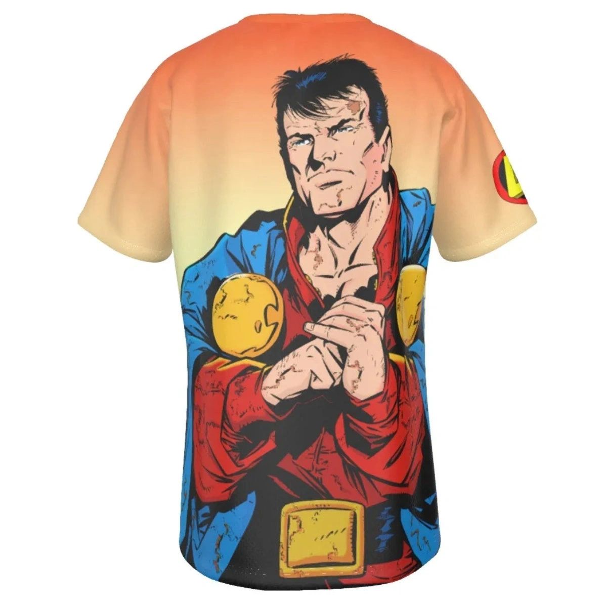 MON-EL (GIFFEN) ALL-OVER PRINT SHIRT AND TANK TOP