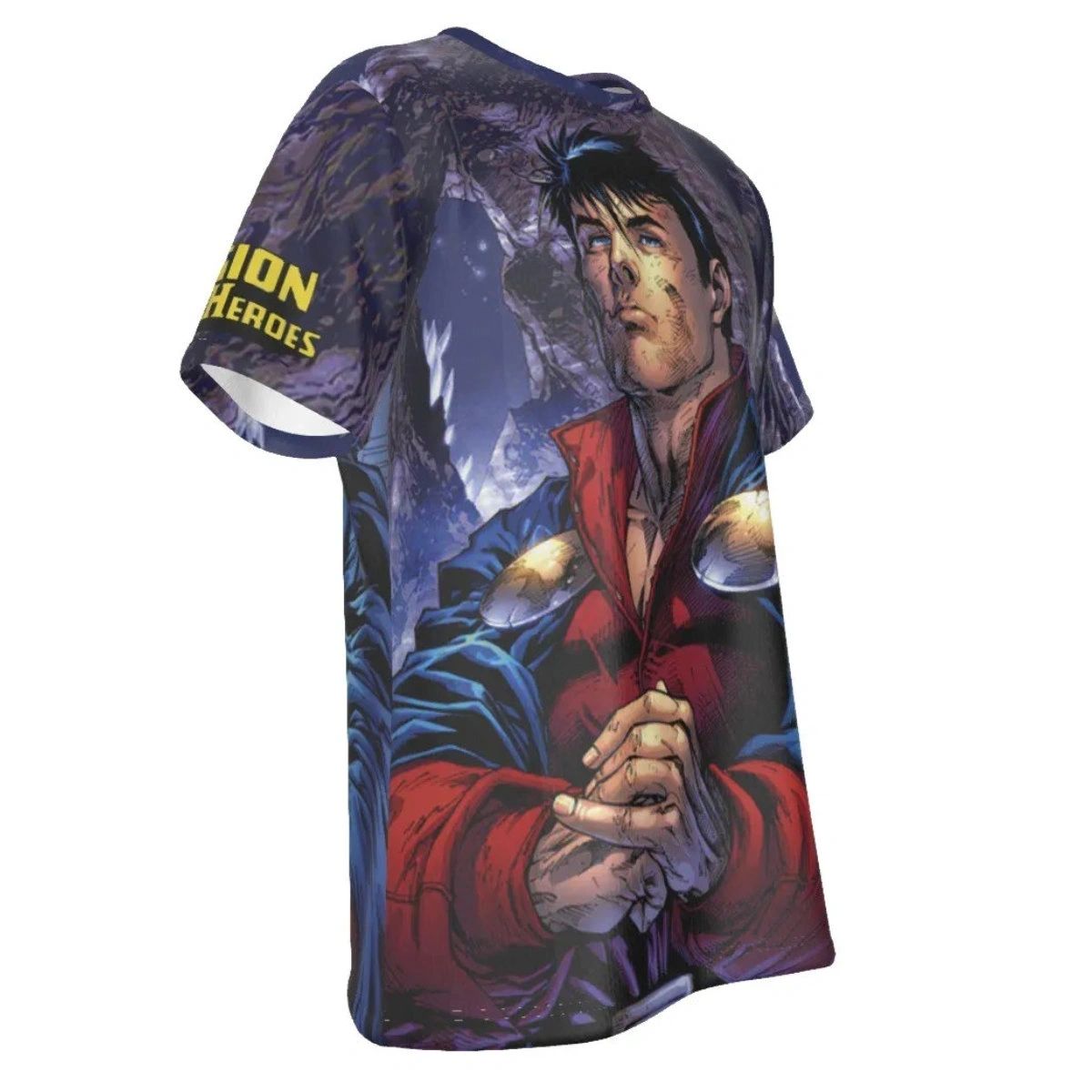 MON-EL (LEE) ALL-OVER PRINT SHIRT AND TANK TOP