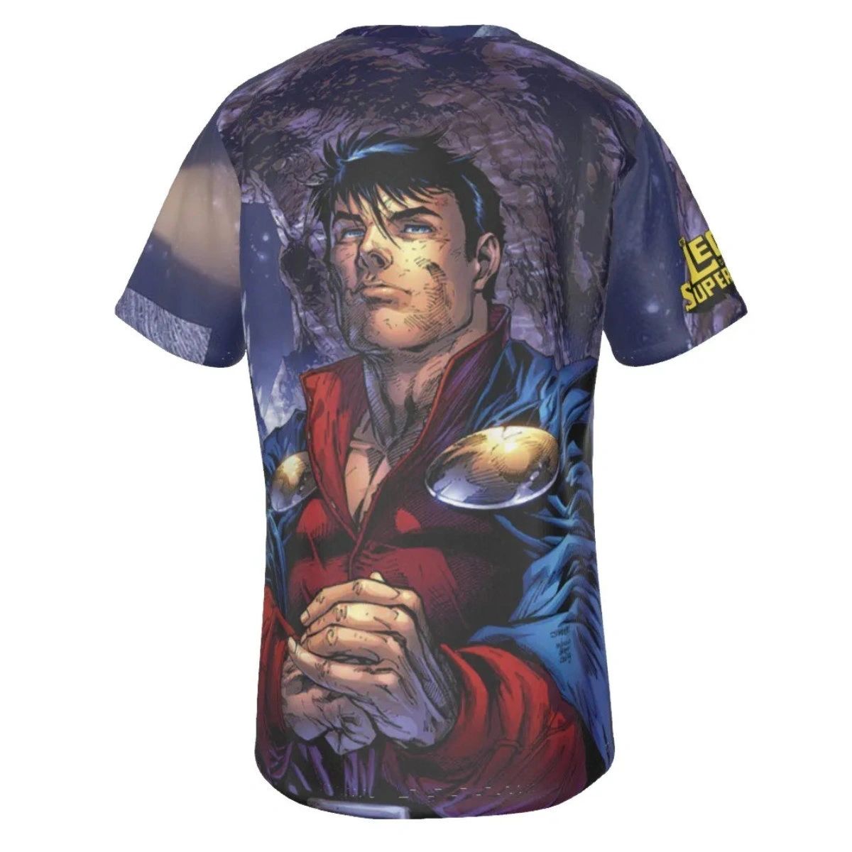 MON-EL (LEE) ALL-OVER PRINT SHIRT AND TANK TOP