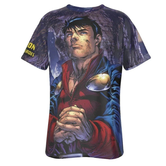 MON-EL (LEE) ALL-OVER PRINT SHIRT AND TANK TOP
