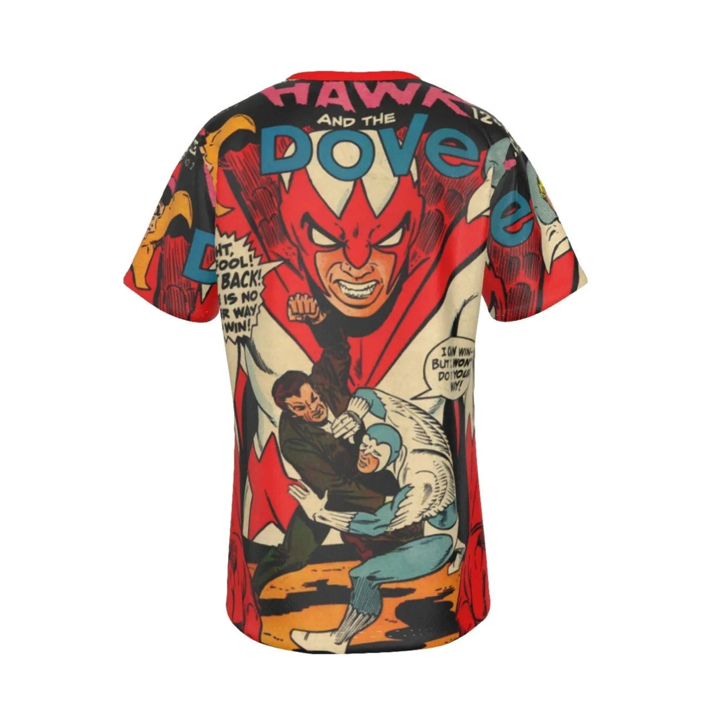 TEEN TITANS HAWK & DOVE ALL-OVER PRINT SHIRT