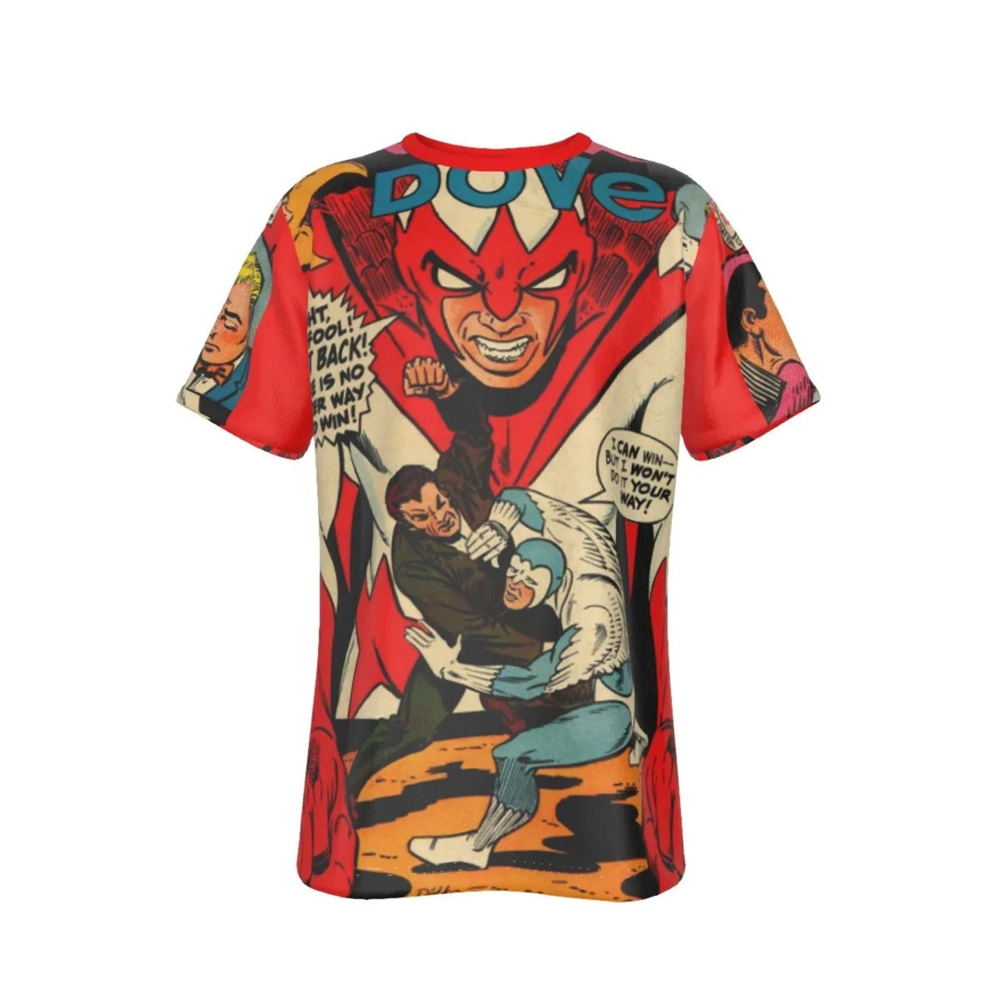 TEEN TITANS HAWK & DOVE ALL-OVER PRINT SHIRT