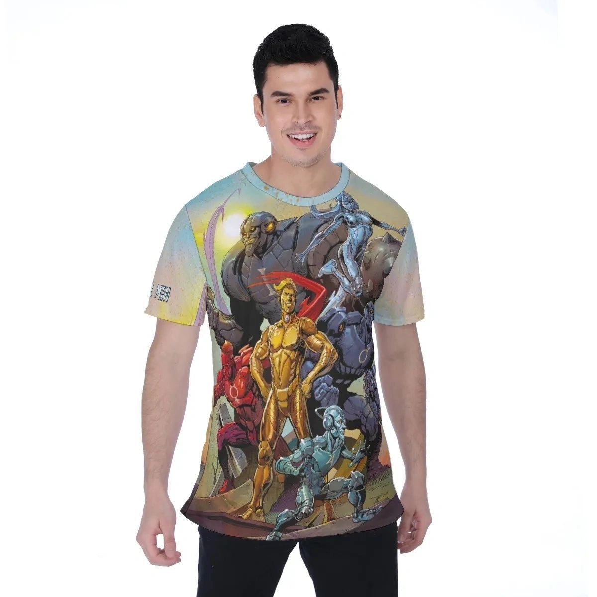 METAL MEN ALL OVER SHIRT